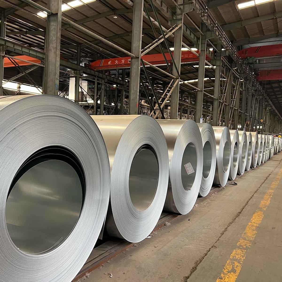 DX51D galvanized coil finished product view