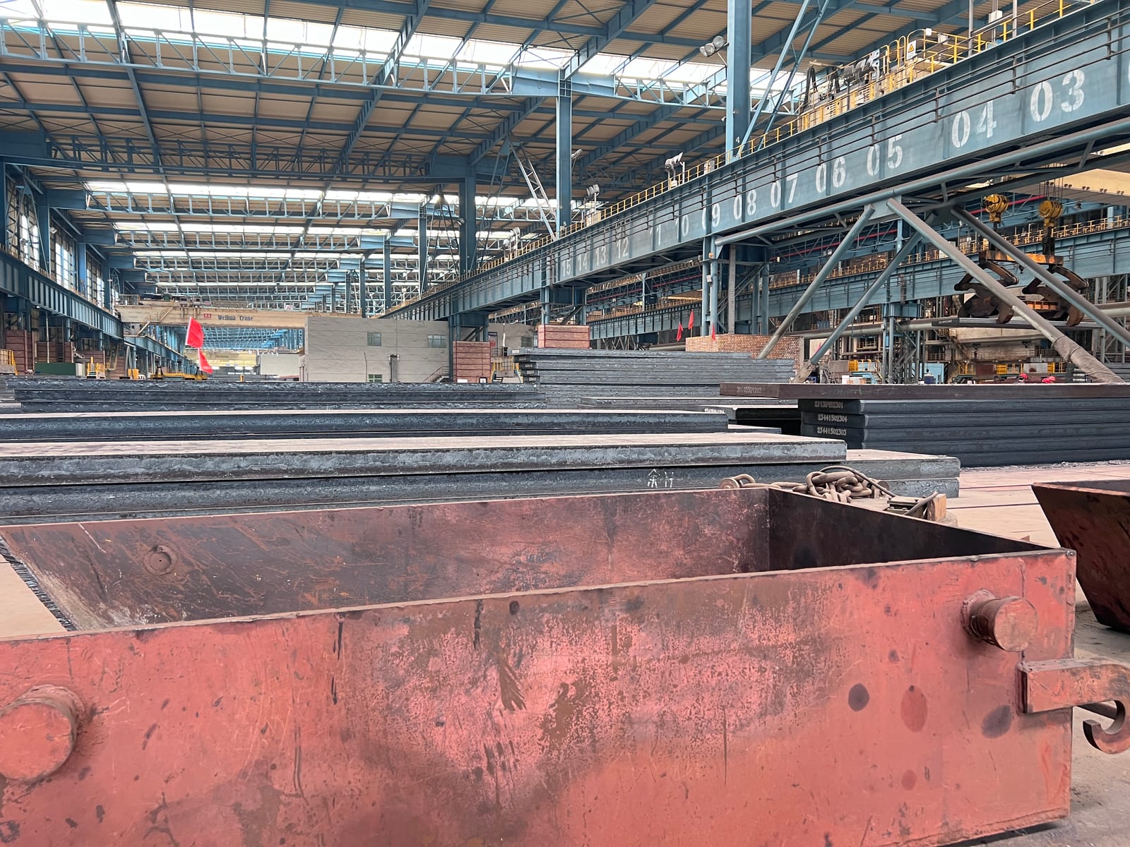 Plate Yard Loading